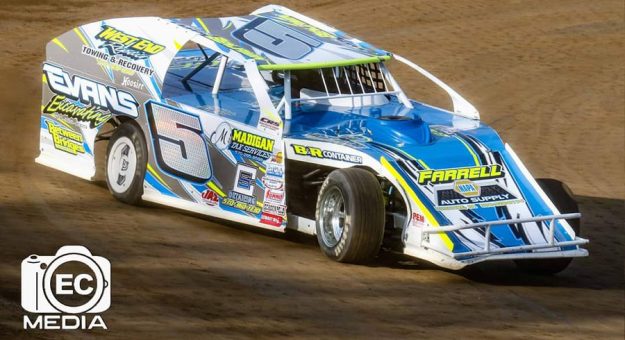 Pennsylvania driver Aaron Benjamin is back in an IMCA Modified this season and makes his first-ever trip to Boone Speedway for the 39th annual IMCA Speedway Motors Super Nationals fueled by Casey’s. (Evan Canfield Photo)