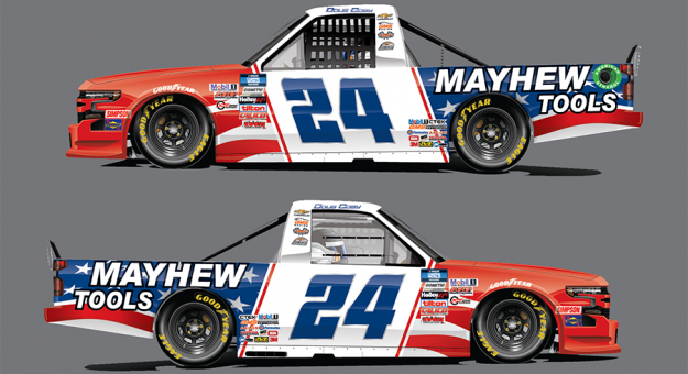 Visit Mayhew Tools Backing Coby’s Truck Series Debut page