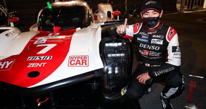 Kobayashi & Toyota Secure Le Mans Pole