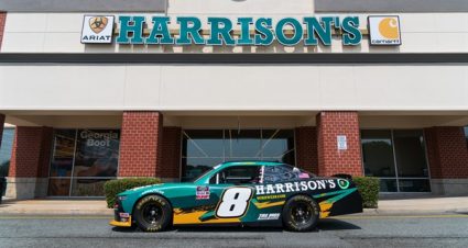 Harrison’s Backing Berry & JR Motorsports