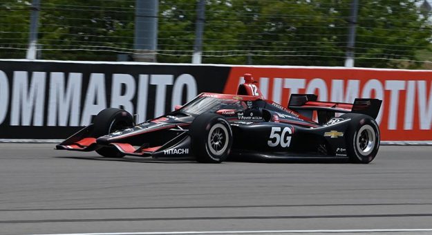 Will Power qualified on the pole Saturday at World Wide Technology Raceway. (Al Steinberg Photo)