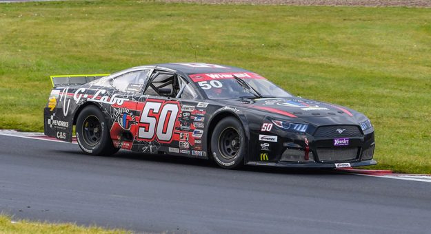 Tobias Dauenhauer on his way to victory Saturday at Autodrom Most. (Bart Dehaese Photo)