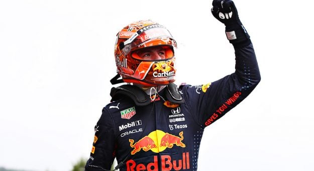 Max Verstappen won the pole for the Belgian Grand Prix. (Mark Thompson/Getty Images Photo)