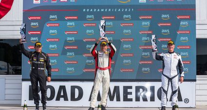 Oil Slick Helps Wilzoch Top Road America Field