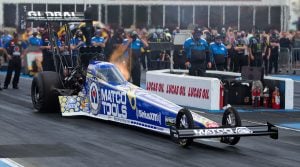 Antron Brown in action at Atlanta Dragway. (Toyota Photo)