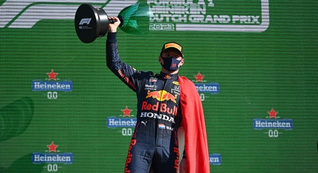 Max Verstappen dominated the Dutch Grand Prix Sunday at Circuit Zandvoort. (Red Bull Photo)