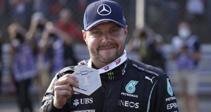 Valtteri Bottas Controls Monza Sprint