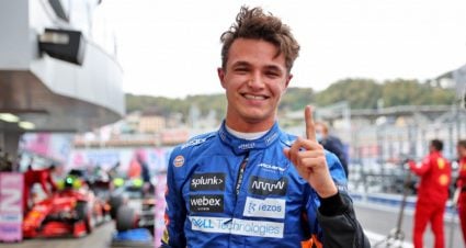 Lando Norris Soars To First Pole In Russia