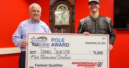 Silvestri Surprises With Martinsville Late Model Pole