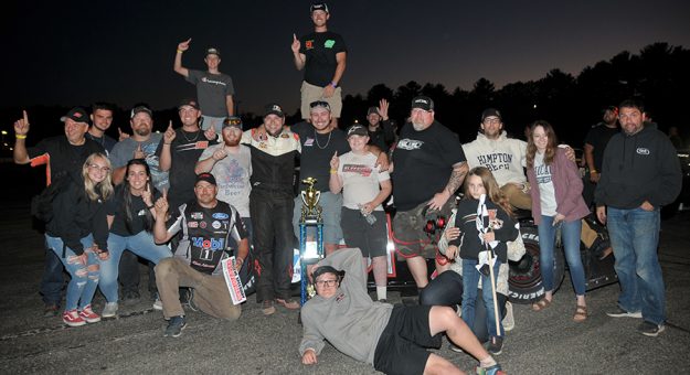 Wyatt Alexander won what may turn out to be the final race in the history of Beech Ridge Motor Speedway last Sunday. (Jamie Williams Photo)