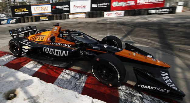 Nico Hulkenberg will test an Indy car for Arrow McLaren SP at Barber Motorsports Park. (IndyCar Photo)