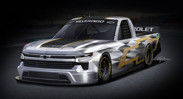 The Chevrolet Silverado RST will debut in the NASCAR Camping World Truck Series next season.