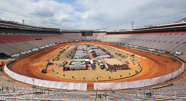 The dirt races at Bristol Motor Speedway were a prime example of not being afraid to try new things. (Paul Arch Photo)