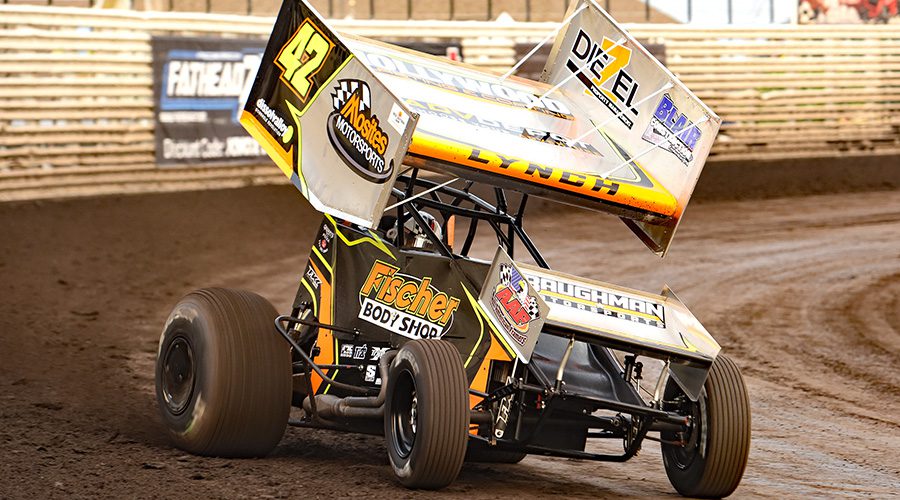 Sye Lynch is carrying on the family tradition of sprint car racing. (Paul Arch Photo)