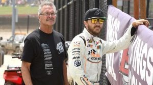 Ed Lynch Jr. (left) with Sye Lynch. (Frank Smith Photo)