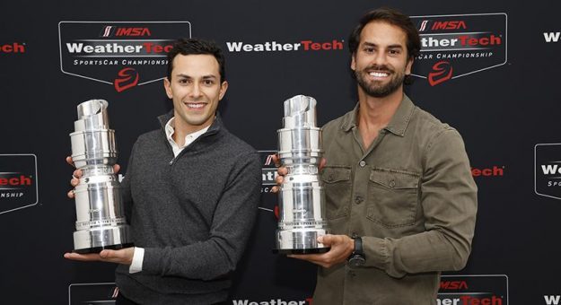 Pipo Derani and Felipe Nasr captured the IMSA WeatherTech SportsCar Championship DPi title this year. (IMSA Photo)