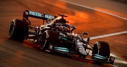 Hamilton Speeds To Pole In Saudi Arabia