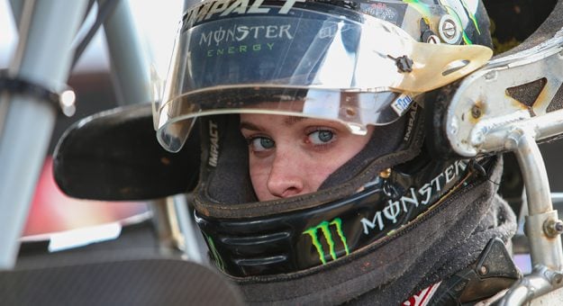 Gray Leadbetter will tackle the Chili Bowl for the first time in her career on Jan. 10-15. (Adam Fenwick Photo)