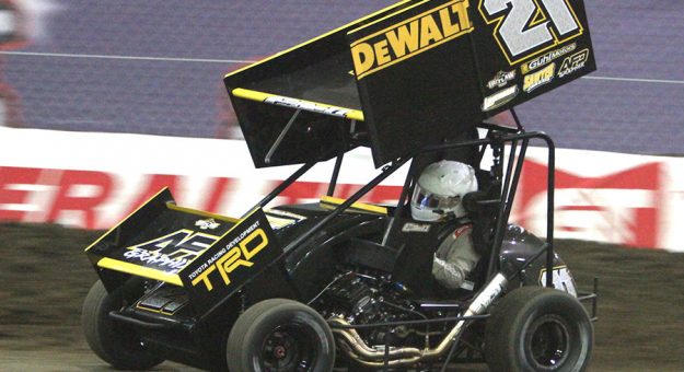 Christopher Bell competed in three classes during day one of the Tulsa Shootout. (Richard Bales Photo)