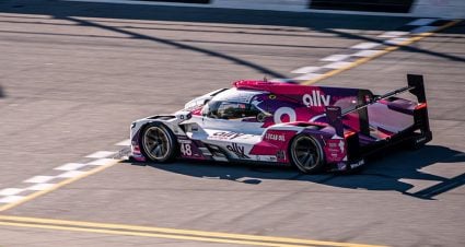 After 8 Hours, Kobayashi Leads The Way During Rolex 24