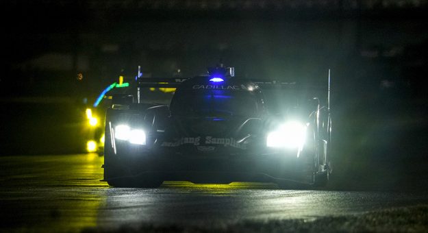 Richard Westbrook put JDC Miller Motorsports at the front of the Rolex 24 field at the halfway mark. (IMSA Photo)