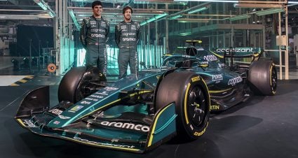 Aston Martin F-1 Squad Launches AMR22