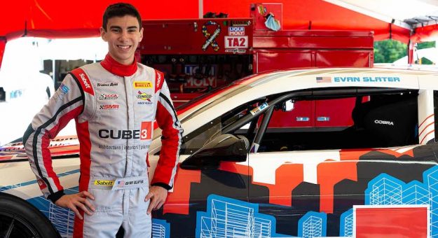 Visit CUBE 3 Architects Sponsors 16-Year-Old Slater In Trans Am Debut page