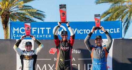 Thomas Continues Winning Ways With MX-5 Cup