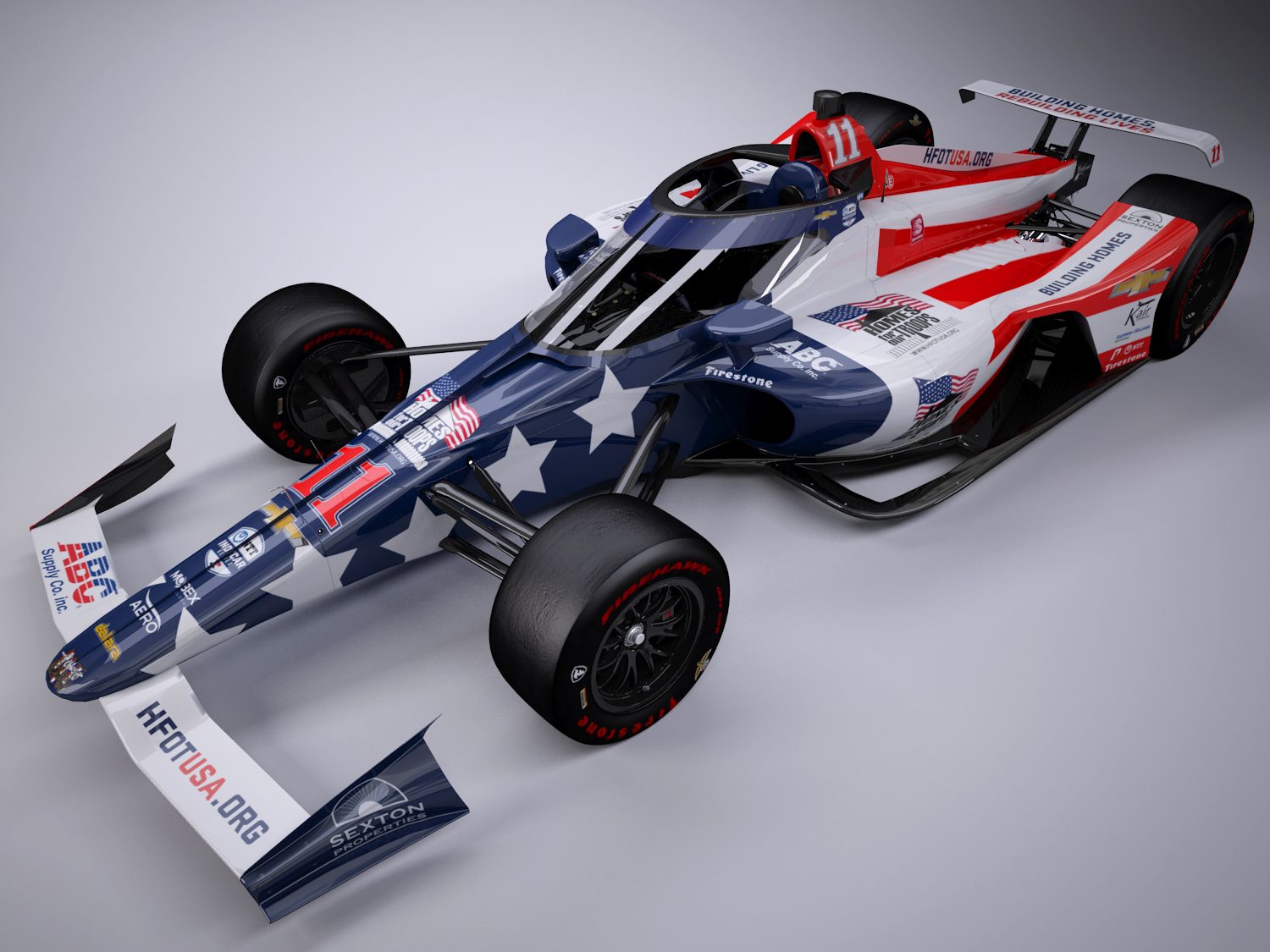 ABC Supply Back With A J Foyt Racing For Indy 500 SPEED SPORT   Image003 