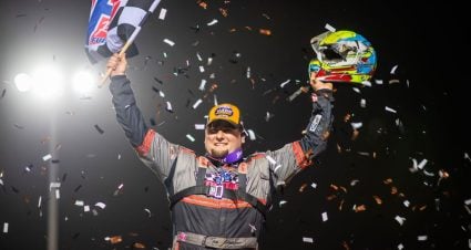 Gustin Finds Redemption At Sharon With A WoO Triumph