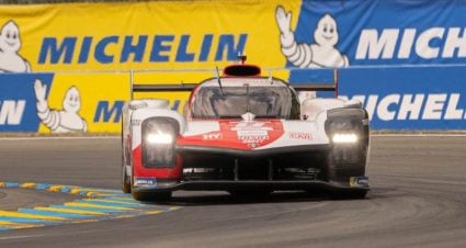 Toyotas Sweep Front Row At Le Mans