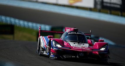 Blomqvist Pushes No. 60 Acura To Top of Watkins Glen Practice Chart