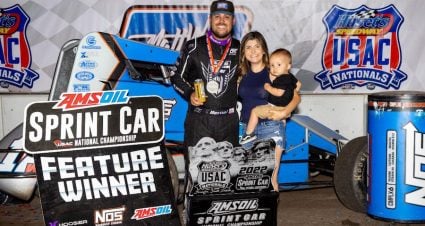 Bernal Gets First USAC National Victory