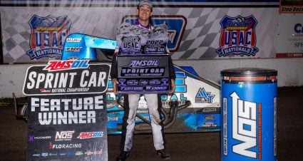 Moles Earns $12,000 For 1st USAC Sprint Win