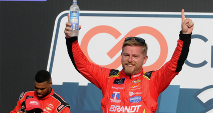 Allgaier Survives In Thrilling New Hampshire Victory