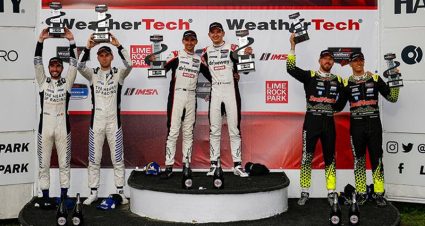 Pfaff Porsche Peerless In Lime Rock Victory