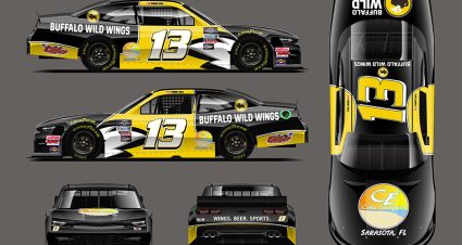 Buffalo Wild Wings, Coble Enterprises To Sponsor Timmy Hill At Talladega