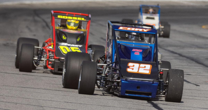 Cory Collects USAC Silver Crown ROY Award