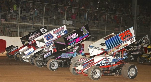 2020 Weikert Memorial F 1 Four Wide Parade Lap Dan Demarco Photo.jpg