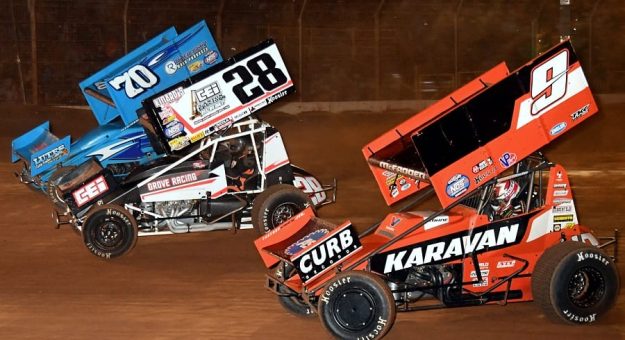 2020 Woo Lernerville Clash 6 Jmac Shaffer Thomas Triple Battle Hein Brothers Photo.jpg