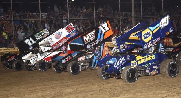 2020 Woo Wayne County 1 Four Wide Parade Lap Paul Arch Photo.jpg