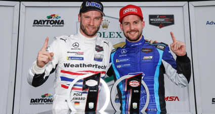 Ellis Leads Mercedes Domination In Rolex 24 GT Qualifying