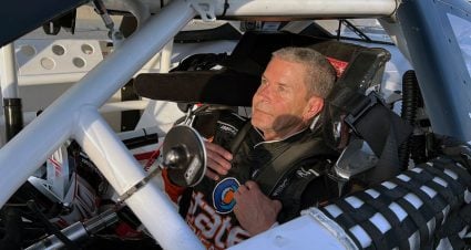 Ward Burton Makes Laps At South Boston