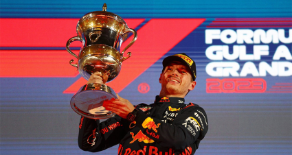 Verstappen Streaks To Bahrain Victory, Alonso Earns Podium