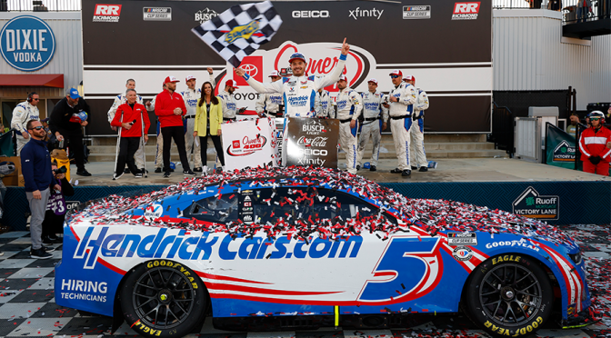 A Win For Ricky Hendrick: An Emotional Triumph For HMS - SPEED SPORT