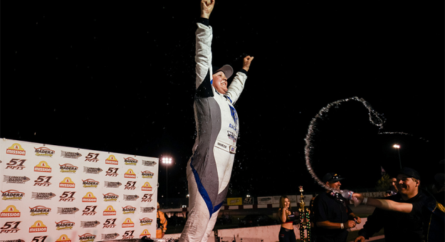 Visit Nascimento Scores First Career Pro Late Model Win page