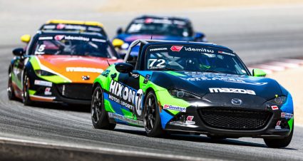 Zilisch Soars From Fifth To First At Laguna Seca