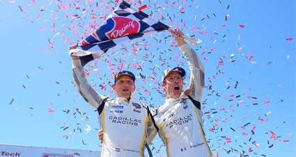 No. 01 Cadillac Shines When It Counts En Route To Triumph