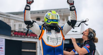 Rollan Returns To Mazda Cup Victory Lane