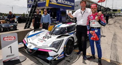 Blomqvist, No. 60 Acura Repeat CTMP Pole-Winning Effort